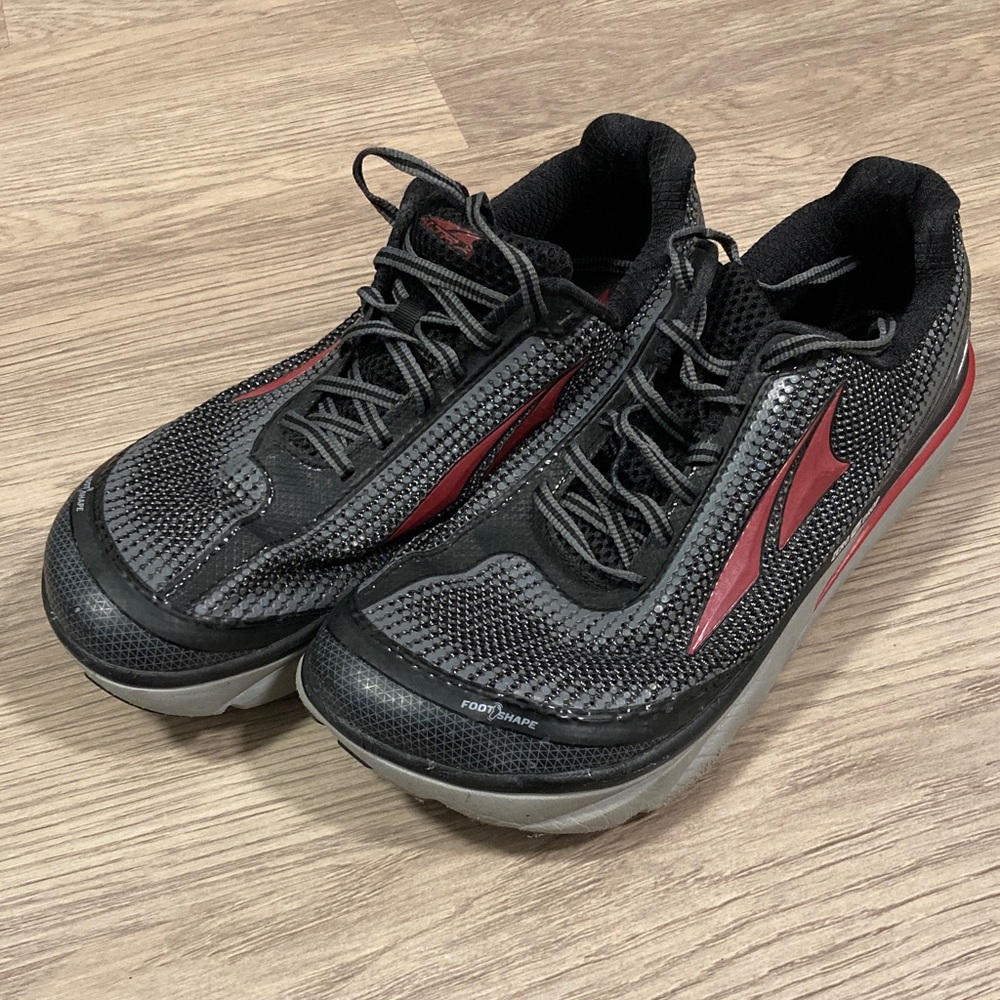 Altra Black and Red Running Shoes